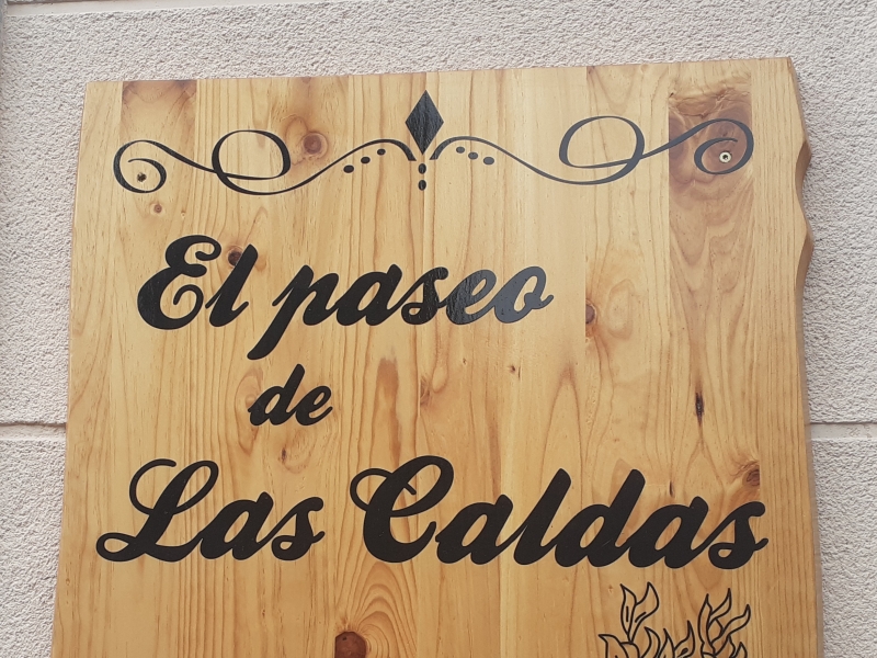 Carta El Paseo de Las Caldas